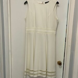 Liz Claiborne Cream Midi Dress